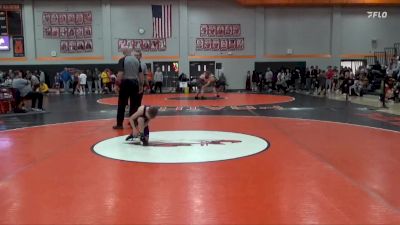 N-14 lbs Cons. Round 1 - Elliot Lawrence, Westside Wrestling Club vs Brady Rolfes, North Liberty Club Wrestling