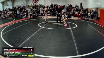 100 lbs Champ. Round 1 - Emely Mejia-Garcia, Basalt vs Bryn Oesterle, Coal Ridge