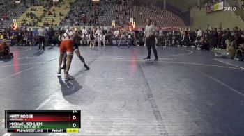 174 lbs Semis & 3rd Wb (16 Team) - Matt Rogge, Wartburg vs Michael Schliem, Johnson & Wales (RI)