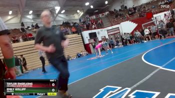 120 lbs 3rd Place Match - Taylor Engelking, Columbus North Wrestling vs Emily Golliff, Angola