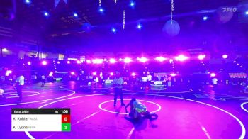 130 lbs Quarterfinal - Keira Kohler, Wasatch WC vs Kalynn Lyons, Nebraska Wr Ac