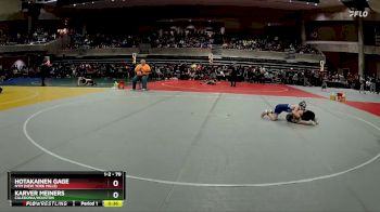 70 lbs Cons. Round 2 - Hotakainen Gage, NYM (New York Mills) vs Karver Meiners, Caledonia/Houston