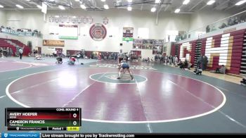 120 lbs Cons. Round 4 - Avery Hoefer, Boise vs Cameron Francis, Twin Falls