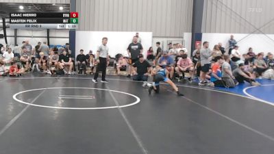80 lbs Rr Rnd 9 - Isaac Hierro, Dynasty Death Row - K8 vs Masten Felix, Mat Demon - K8