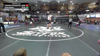 144 lbs Semifinal - Seth Keeten, Phillipsburg Hs vs Brennen Pfannenstiel, Norton Community Hs