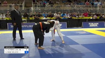 RAPHAELA VICTÓRIA LEAL DE ARAÚJO vs SOPHIE ROSE MELNYK 2024 Pan Kids Jiu-Jitsu IBJJF Championship