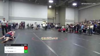 113 lbs Consi Of 16 #1 - Corbin Hansen, Crimson Cliffs vs Nate Terrazus, Skyridge