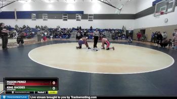 285 lbs Quarterfinal - Mason Perez, Othello vs King Rhodes, Lewiston