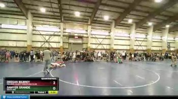 135 lbs Quarterfinal - Deegan Bilbrey, Millard County Wrestling Club vs Sawyer Grande, Westlake