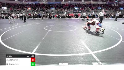 125 lbs Round Of 16 - Jack Adams, Piedmont vs Noah Brown, FRANCIS HOWELL NORTH