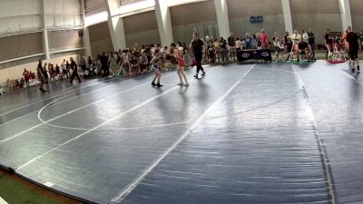 75-81 lbs Champ. Round 1 - Hayden Robinson, Wyoming vs Olivia Wara, California