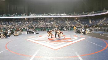 8A - 145 lbs 1st Place Match - Sydney Simmons, Laney vs Riley Paden, South Mecklenburg High School