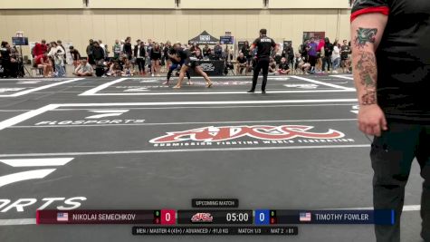Nikolai Semechkov vs Timothy Fowler 2025 ADCC Orlando Open/Youth Trials