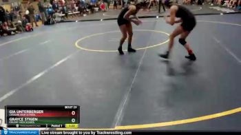 119 lbs Round 2 - Grayce Stigen, Colony High School vs Gia Unterberger, Chugiak High School