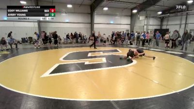 127-129 lbs Round 4 - Cody Williams, Natrona County vs Avery Young, Cheyenne East