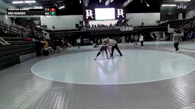 165 lbs Cons. Round 4 - Wes Madden, Oklahoma City vs Trenten Harris, Ottawa University