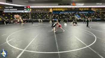 155 lbs Cons. Round 2 - Alexis Anderson, Solon vs Lilly Ness, Williamsburg
