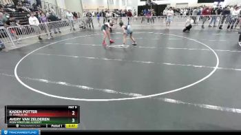 100 lbs Champ. Round 1 - Avery Van Zelderen, Moen Wrestling Academy vs Kaden Potter, St. Charles WC