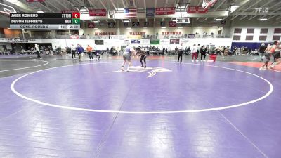 165 lbs Cons. Round 2 - Devon Jeffreys, Waldorf (Iowa) vs Jvier Romeus, St. Thomas University