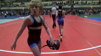 75 lbs Champ. Round 1 - Carter Strauss, No Nonsense Wrestling vs Kain Romano, Le Sueur/ Henderson Giants