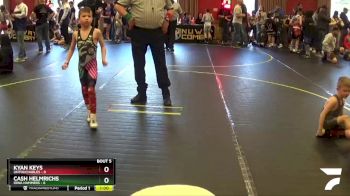 45 lbs Round 3 (4 Team) - Cash Helmrichs, Iowa Hammers vs Kyan Keys, Untouchables