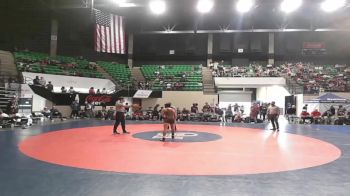 128 lbs Finals (2 Team) - Luis Camo, Deshler vs Ryker Houston, Alexandria HS