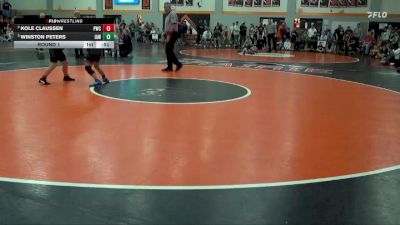 110 lbs Round 1 - Kole Claussen, Panther Wrestling Club vs Winston Peters, Immortal Athletics WC