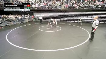 3A 145 lbs Cons. Round 3 - Karissah Haymore, Canyon View vs Jackson Kippen, Canyon View