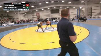 6 - 190 lbs 1st Place Match - Michael Bojang, Woodbridge Senior vs Dustin Kohn, Mountain View