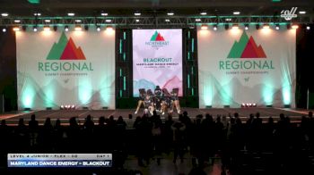 Maryland Dance Energy - Blackout [2026 L4 Junior - Flex - D2 Day 1] 2026 The Northeast Regional Summit
