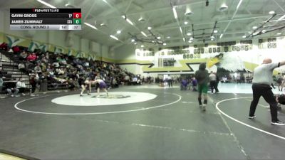 134 lbs Cons. Round 3 - James Zumwalt, St Augustine vs Gavin Gross, Torrey Pines