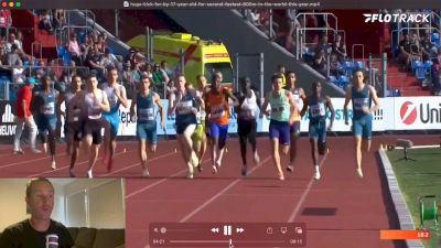 Race Breakdown: 17-Year-Old Emmanuel Wanyonyi