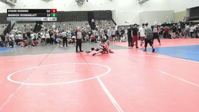 134-H lbs Semifinal - Chase Sudano, Elite NJ vs Maddox Rosenblatt, St. Joe's Prep