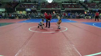 74 lbs Cons. Round 5 - Kayden Loch, Havre Wrestling Club vs Matthew Glazcov, Alavanca Wrestling