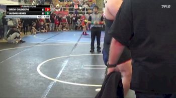 287 lbs Champ. Round 1 - Jaydan Henry, Madison Plains vs Drew Goldberg, River Valley