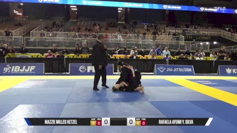 Rafaela Ayumi Y. Silva vs Mazzie Milles Hetzel 2025 Pan Jiu Jitsu IBJJF Championship