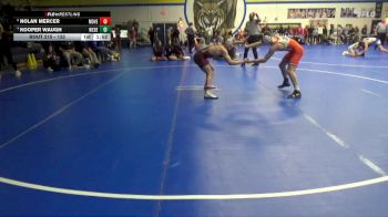 132 lbs 5th Place Match - Nolan Mercer, Mount Vernon vs Kooper Waugh, West Delaware, Manchester