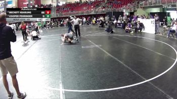 80 lbs Cons. Round 4 - Cooper Fehringer, Clarkson Leigh vs Beckett Keasling, Aurora Wrestling Club