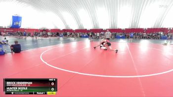 144 lbs Champ Round 1 (16 Team) - Brock Hinderman, Iowa Grant/Highland vs Hunter Bozile, Oconto Falls