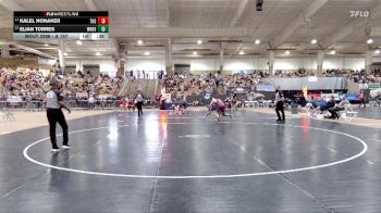 A 157 lbs Cons. Round 2 - Kalel Honaker, Tennessee High School vs Elian Torres, White House High School