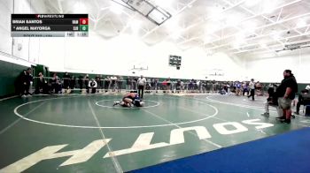 144 lbs Champ. Round 2 - Angel Mayorga, St John Bosco vs Brian Santos, Ramona (Riverside)