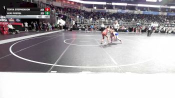 100 lbs Rr Rnd 3 - Tehya Stephenson, Jackson County vs Lexi Postel, Jesup Mat Club