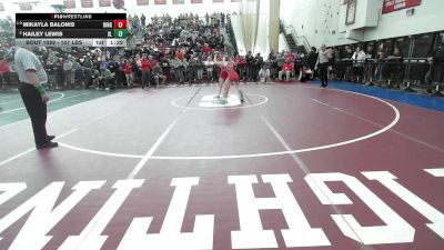 107 lbs Semifinal - Mikayla Balonis, Hingham vs Hailey Lewis, Silver Lake