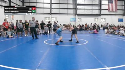 132 lbs Allday - Nolan Milton, BELIEVE TO ACHEIVE vs TRISTAN ALTMAN, MAT RATS WRESTLING CLUB