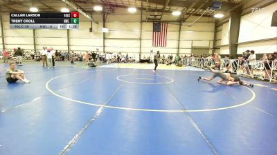 152 lbs Rr Rnd 3 - Callan Larson, Falcons Wrestling Club - HSB vs Trent Croll, NWL Scrappin - HSB