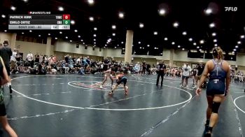 80 lbs Cons. Semi - Emilo Ortiz, Contenders Wrestling Academy vs Patrick Kirk, Tough House Wrestling Club