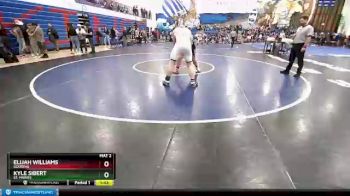 220 lbs Quarterfinal - Elijah Williams, Gooding vs Kyle Sibert, St. Maries