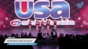 Saint Paul High School - Varsity Song/Pom Novice -- Small (5-7) [2023 Varsity Song/Pom Novice -- Small (5-7) Day 2] 2023 USA Spirit & Junior Nationals/Collegiate Championships