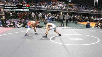 6A 126 lbs Semifinal - Izayiah Chavez, Allen vs Dominic Salazar, Keller Central