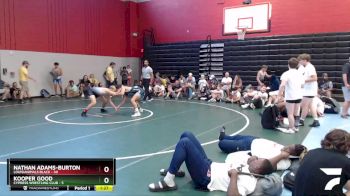 142 lbs Round 6 (8 Team) - Nathan Adams-Burton, Louisianimals Black vs Kooper Good, Cypress Wrestling Club